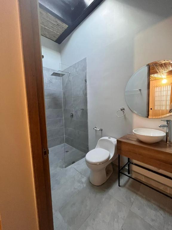 Koupelna v ubytování Casa 121, calle 121 no 7-18