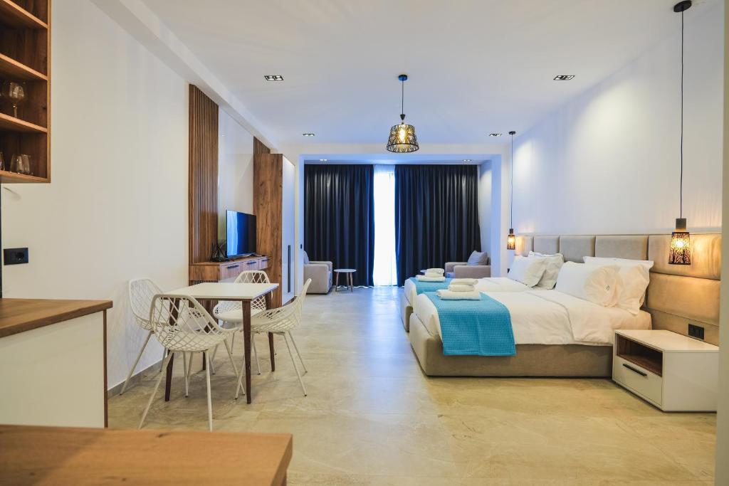 Postel nebo postele na pokoji v ubytování JAD rooms