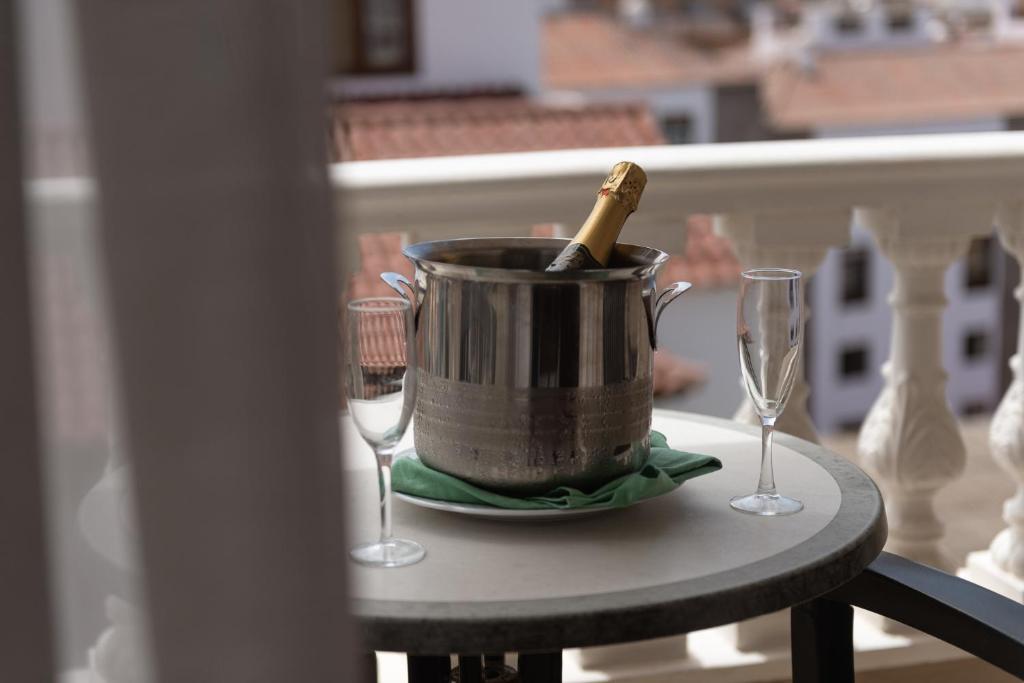Nápoje v ubytování Hotel Marte