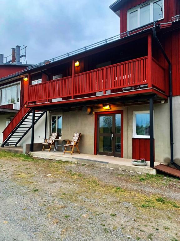 Budova, kde se apartmán nachází
