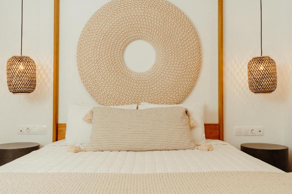 Uma cama ou camas num quarto em Avanti