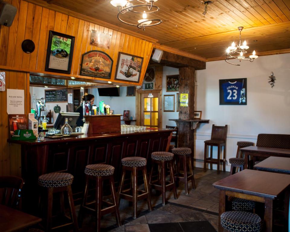 Lounge nebo bar v ubytování Slieve League Lodge