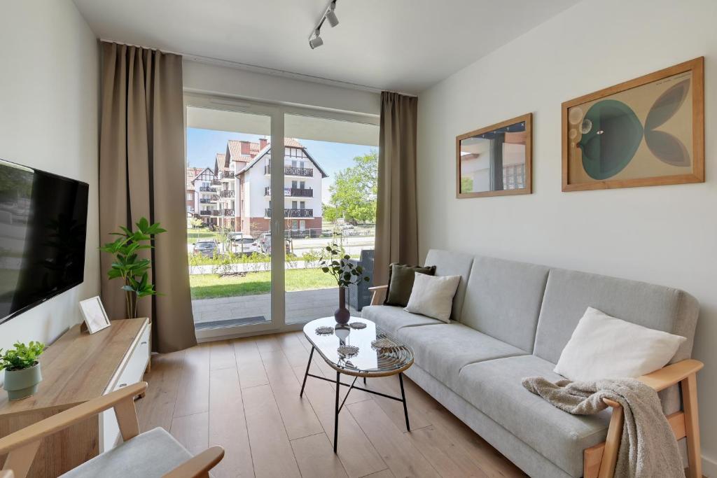 Flatbook Apartamenty - Sztutowo Baltic Garden z Basenem i Parkingiem - Apartamento De Un Dormitorio
