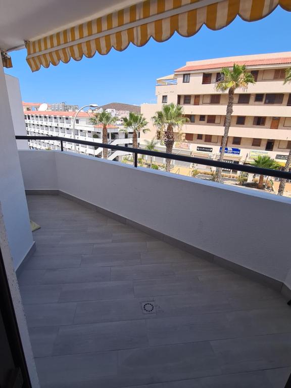 A balcony or terrace at summerland beach