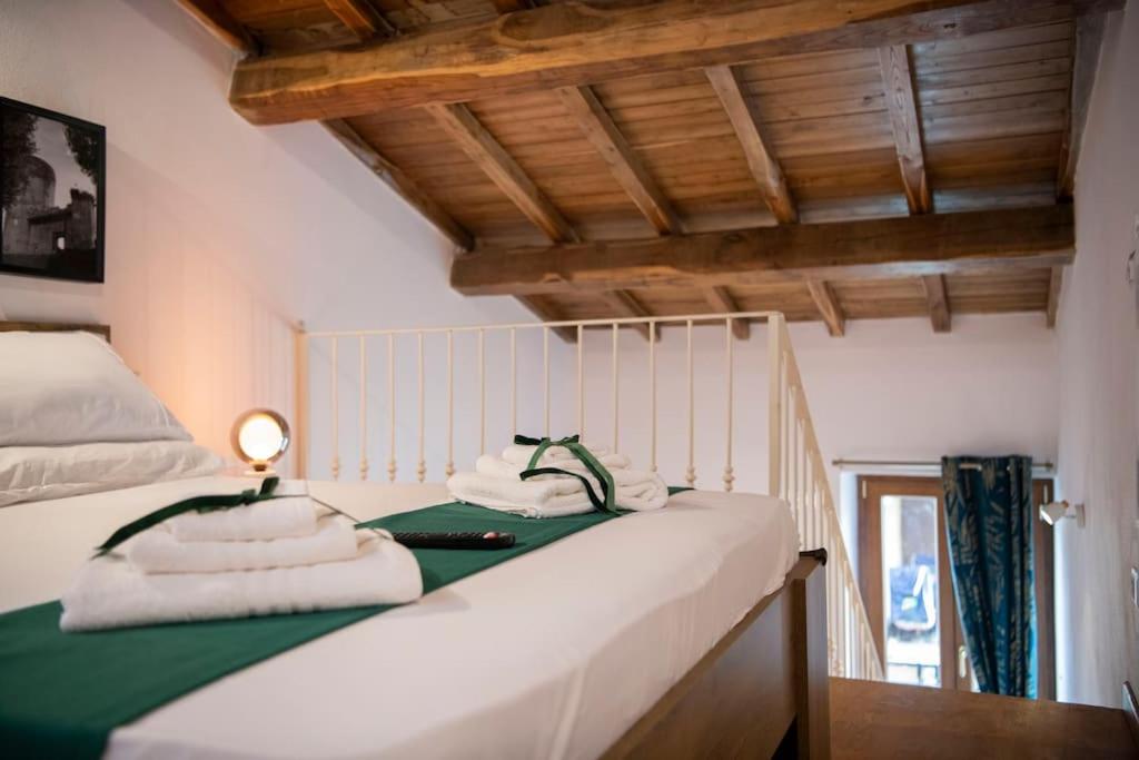 Postel nebo postele na pokoji v ubytování La casa di Choco