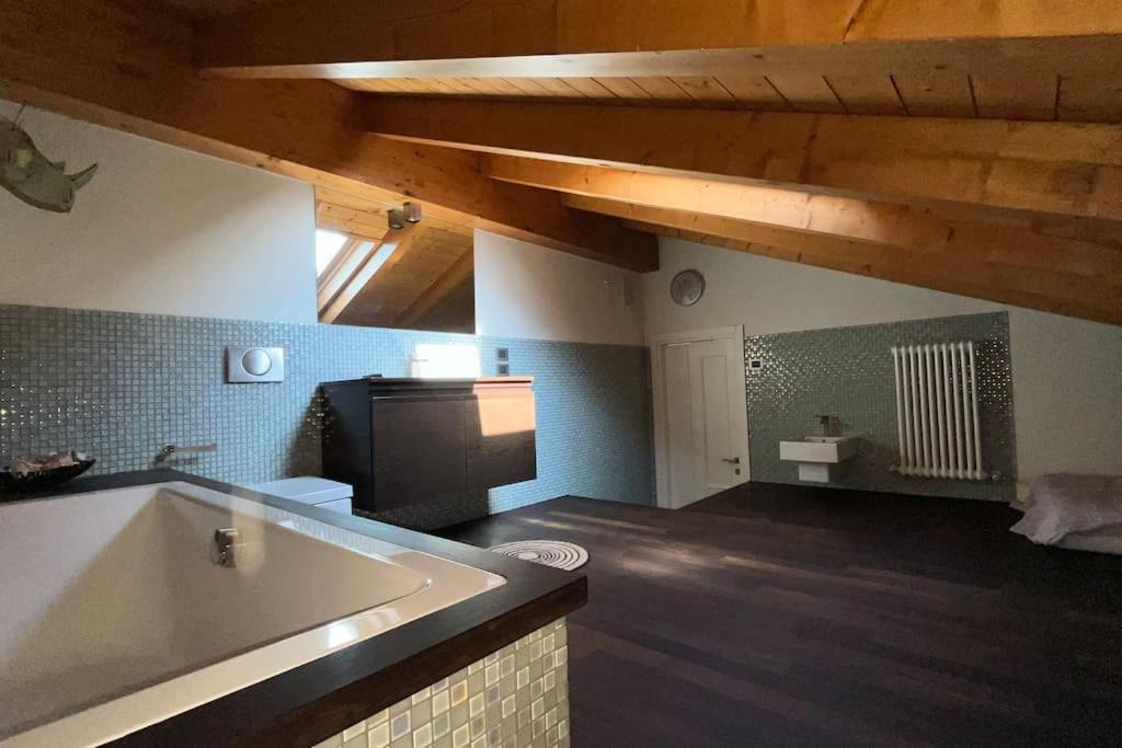 Koupelna v ubytování Villa Anna Onno Lake Como