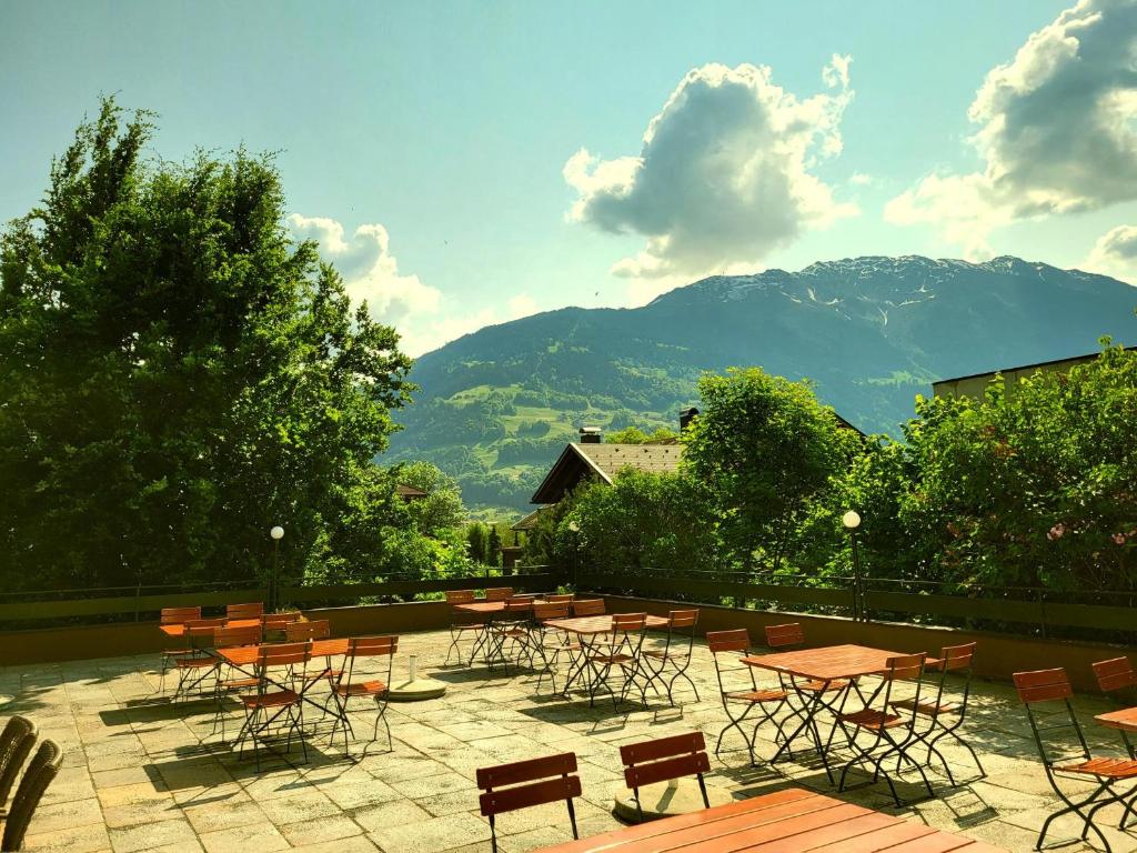 Nespecifikovaný výhled na hory nebo výhled na hory při pohledu z bed and breakfast