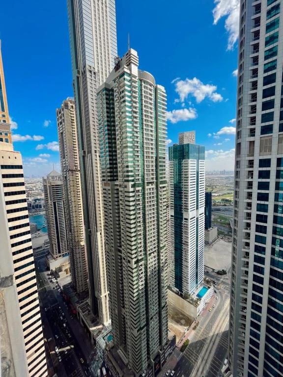 Miesto panorama iš šeimos būsto arba bendras vaizdas Dubajuje
