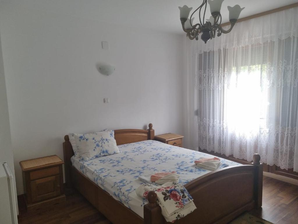 Postel nebo postele na pokoji v ubytování Vila Orizont