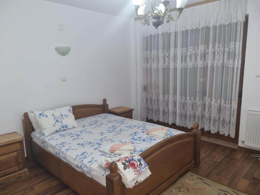 Postel nebo postele na pokoji v ubytování Vila Orizont