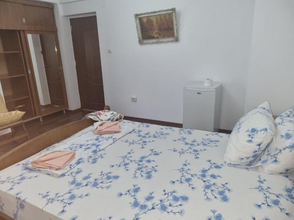 Postel nebo postele na pokoji v ubytování Vila Orizont