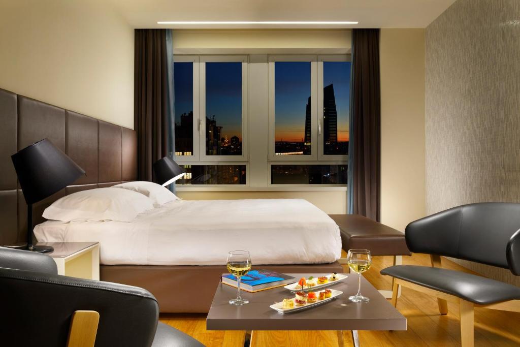 Część wypoczynkowa w obiekcie UNA HOTELS Century Milano