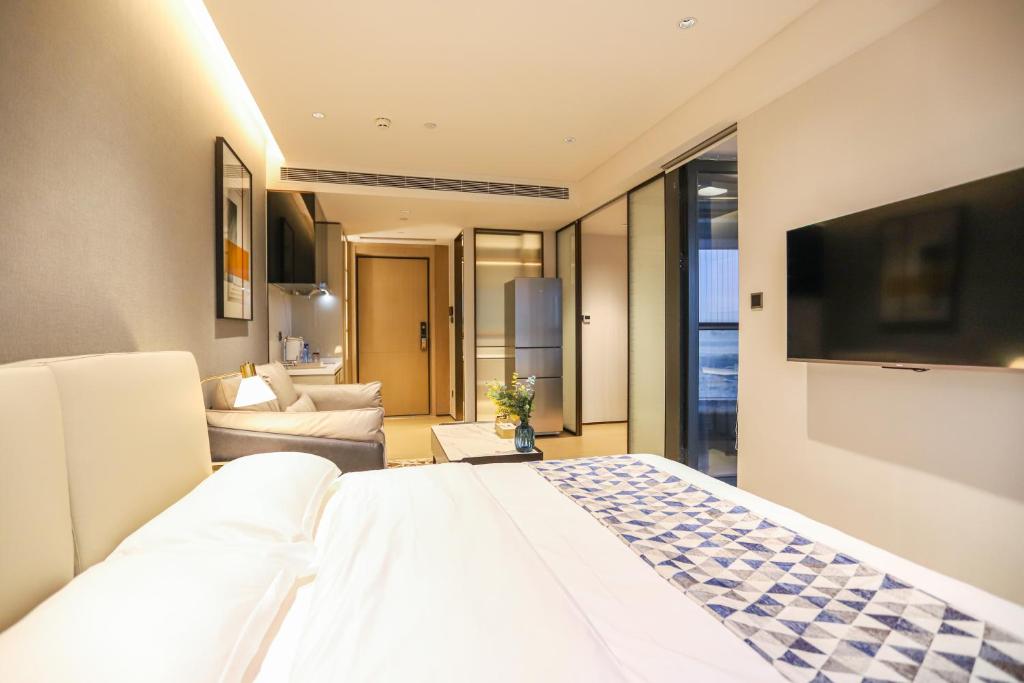 Canopy Executive Apartments - Shenzhen Futian Center - Studio Avec Balcon