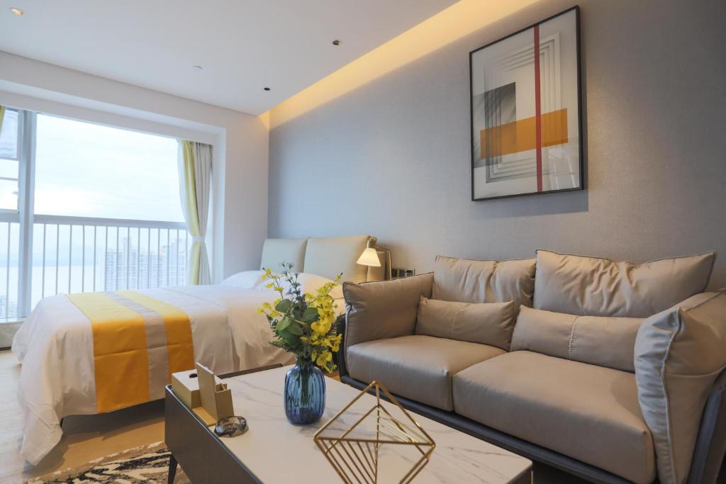 Canopy Executive Apartments - Shenzhen Futian Center - Studio Avec Vue Sur L'océan