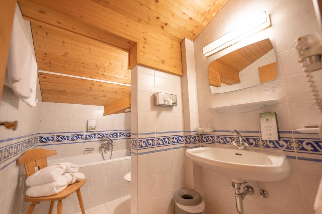 Koupelna v ubytování Försterhaus & Haus Andrea