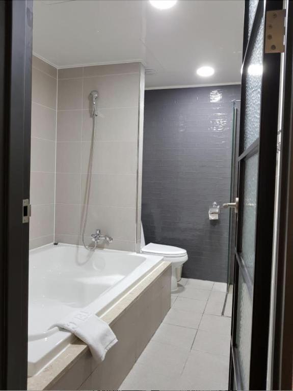 Koupelna v ubytování Hotel Ciel Dongtan