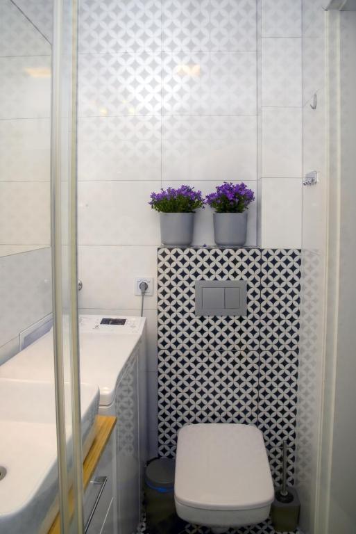 Kúpeľňa v ubytovaní Maya's Flats & Resorts - Gdańsk Szopy