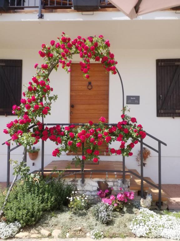 Zahrada ubytování Casa Langhe di Mango - Barolo