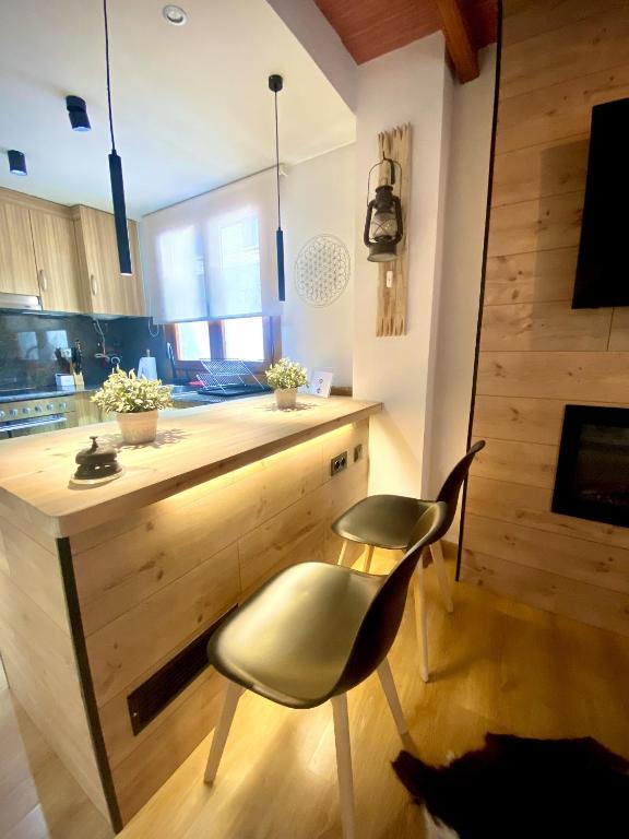 Kuchyň nebo kuchyňský kout v ubytování CAL DOMÈNEC RIALP - Dúplex con encanto - Se admiten mascotas