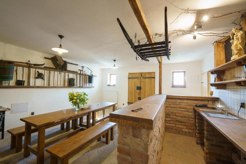 Posezení v ubytování APARTMÁNY PAUSRAM