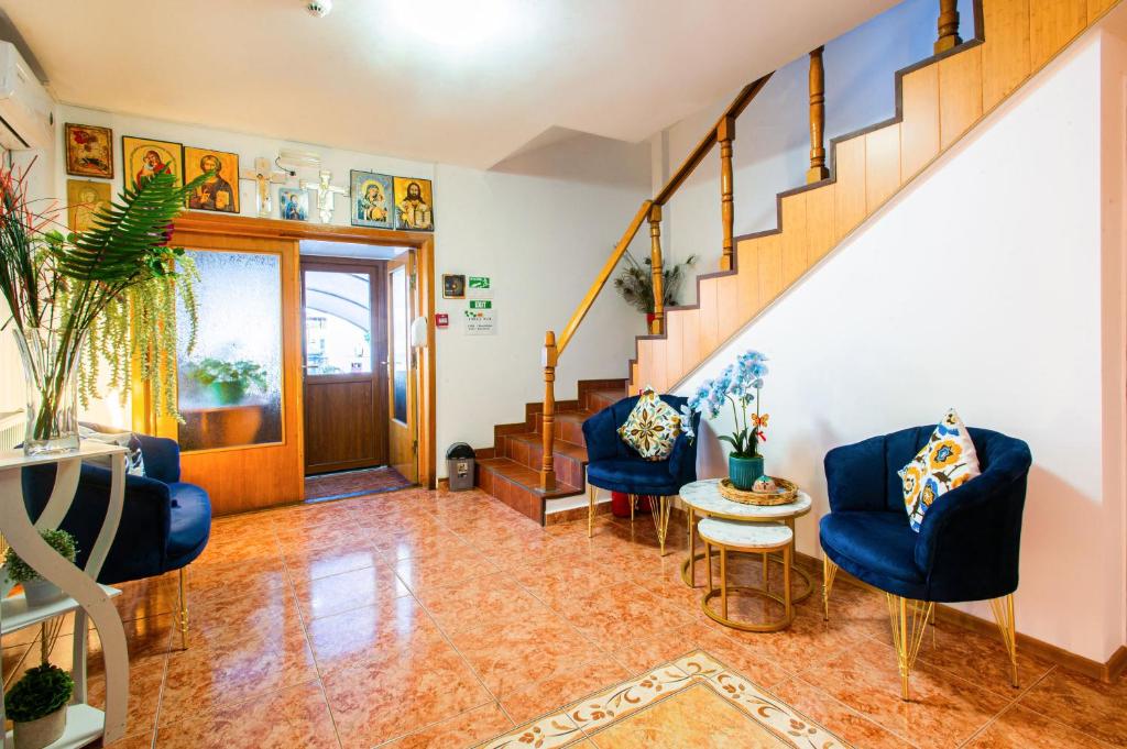 Posezení v ubytování Hotel-Apartments Roxy&Maryo