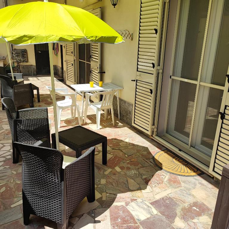 Patio nebo venkovní prostory v ubytování nonna rosa
