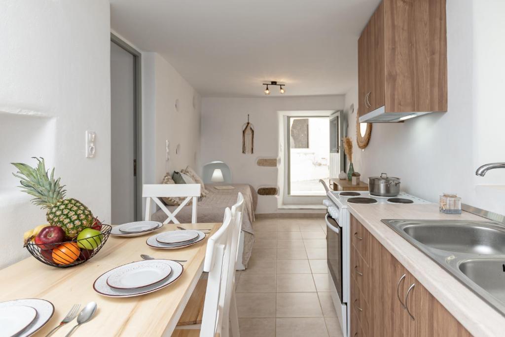 A kitchen or kitchenette at Lithorama