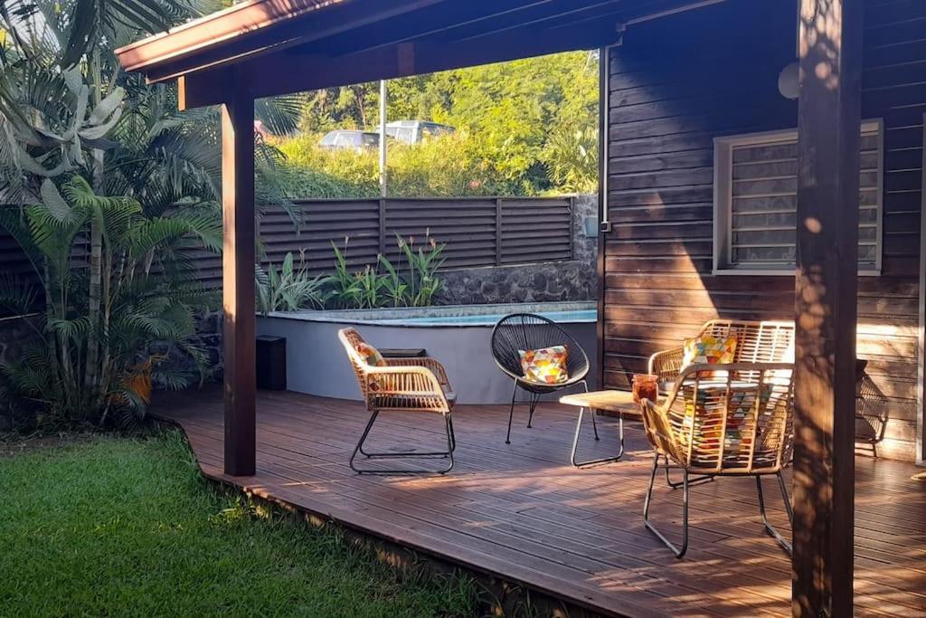 Zahrada ubytování Maison cosy avec piscine