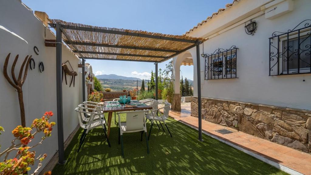 Balkón nebo terasa v ubytování Casa La Pedra Ronda by Ruralidays