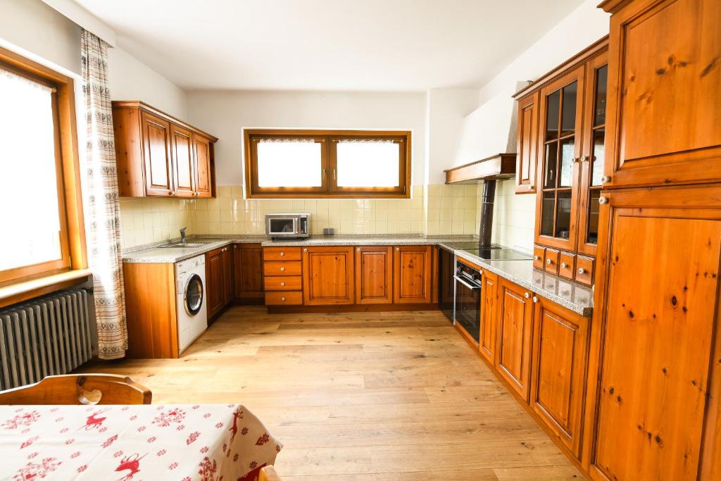 Kuchyň nebo kuchyňský kout v ubytování Guesthouse Rosengarten