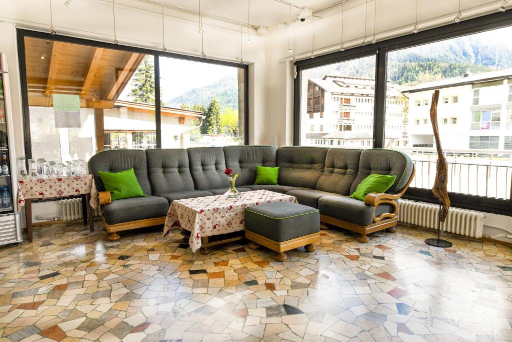 Posezení v ubytování Guesthouse Rosengarten