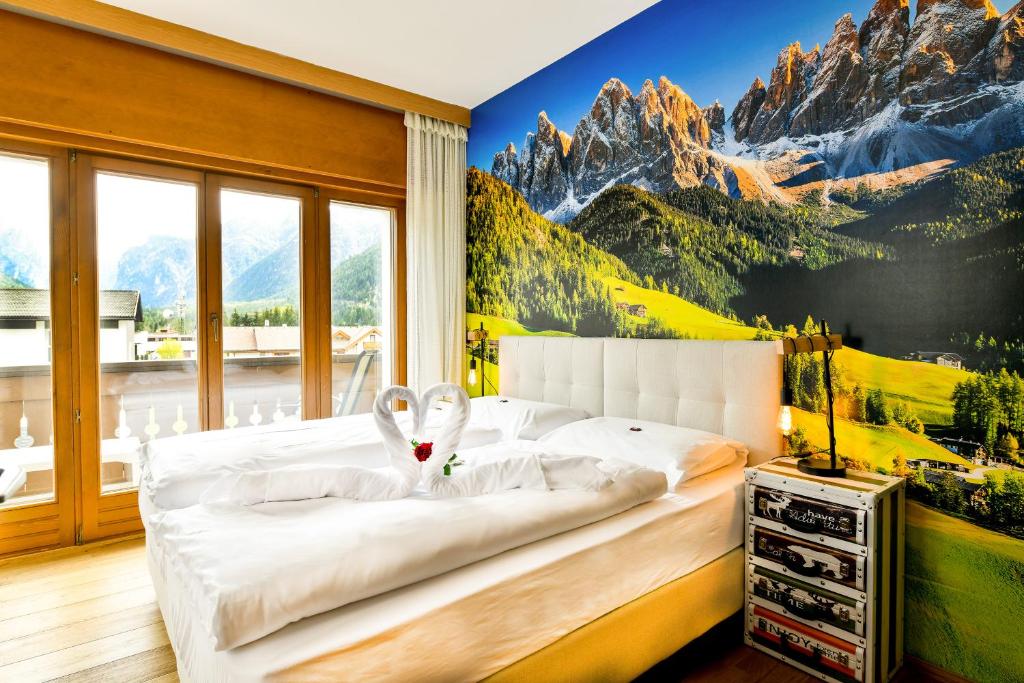 Postel nebo postele na pokoji v ubytování Guesthouse Rosengarten