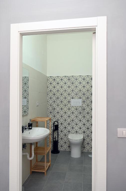 Koupelna v ubytování B&B Carlo V - House Hotel