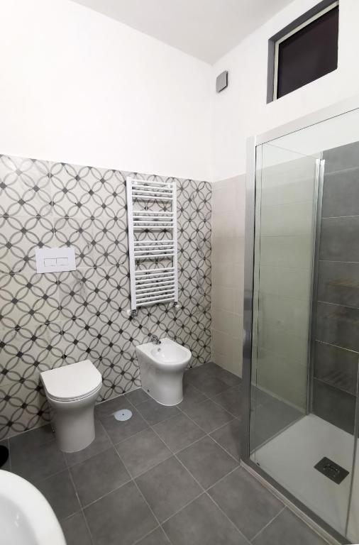 Koupelna v ubytování B&B Carlo V - House Hotel