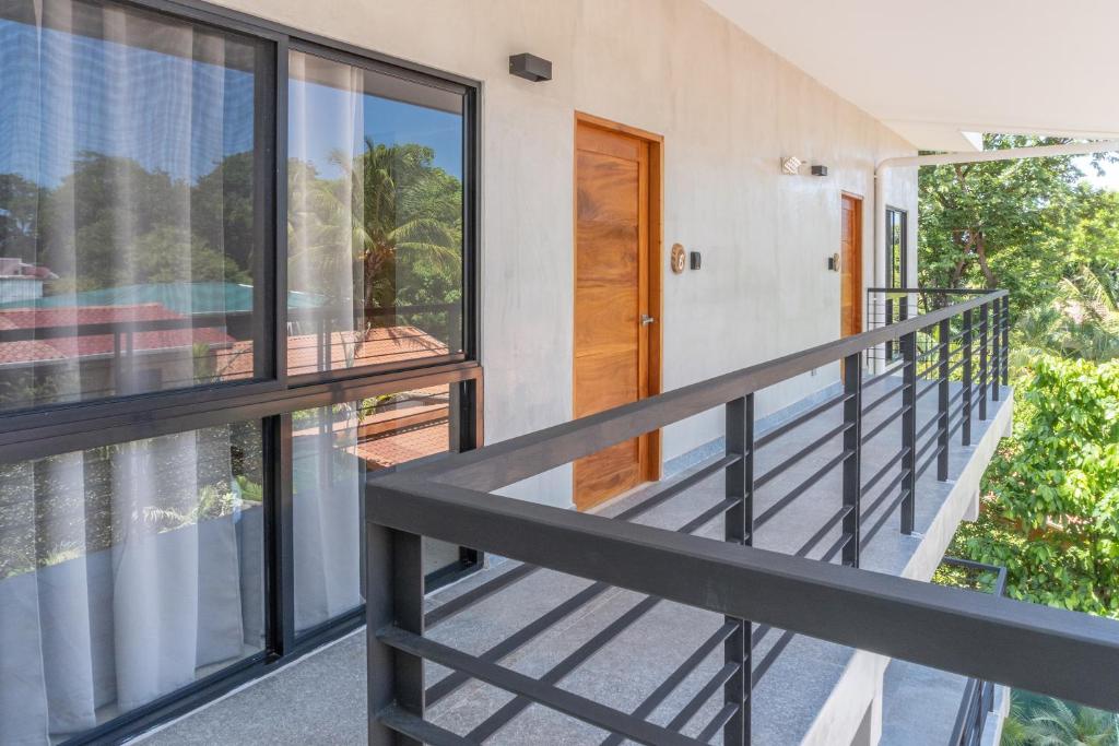 Balkón nebo terasa v ubytování Residencias Samara
