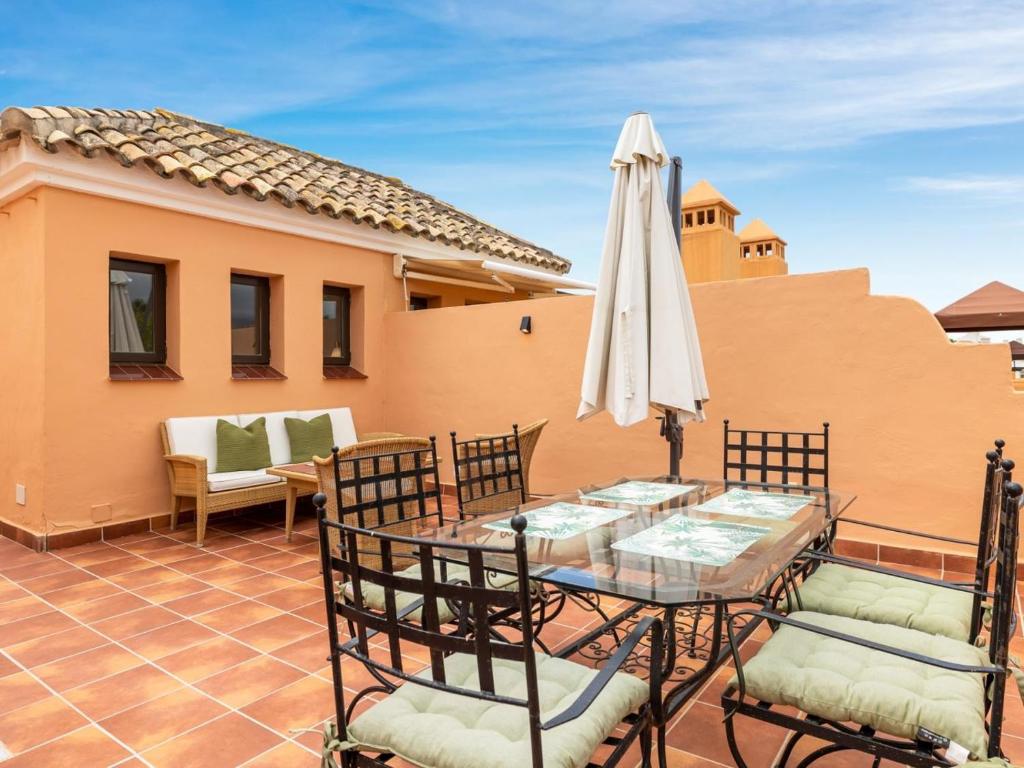 Patio alebo iná vonkajšia časť ubytovania Casa las Salinas