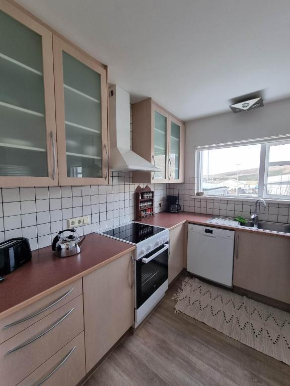 Kuchyň nebo kuchyňský kout v ubytování Guesthouse Maddy