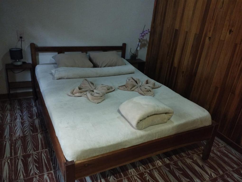 Postel nebo postele na pokoji v ubytování Nature house