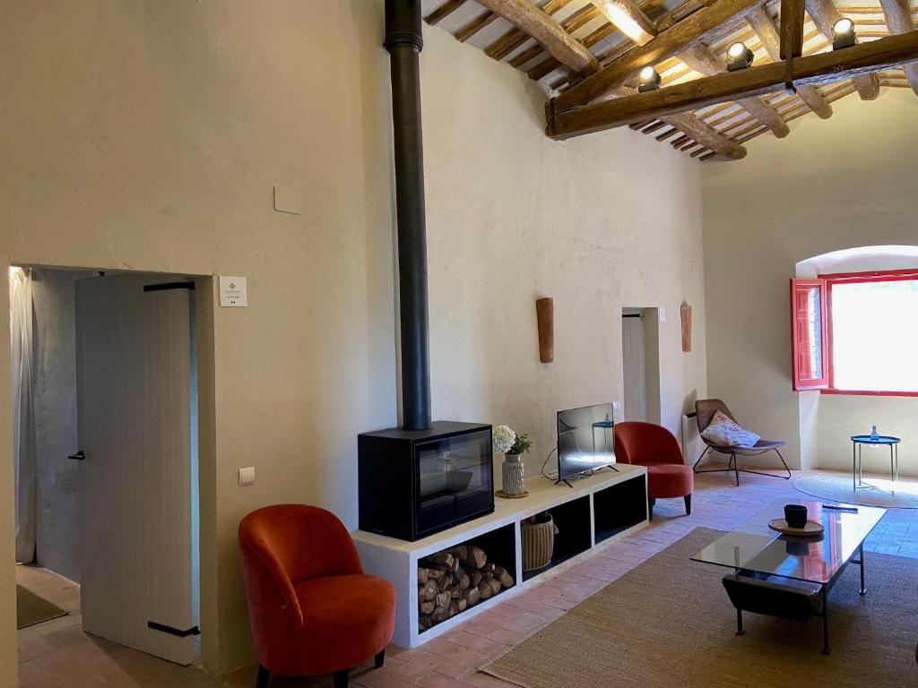 Posezení v ubytování Torre Bertrana By Duquessa Hotel Collection