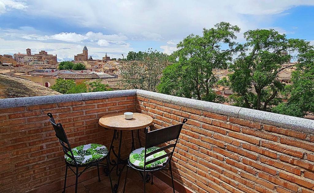 Balkón nebo terasa v ubytování Hotel Medina de Toledo