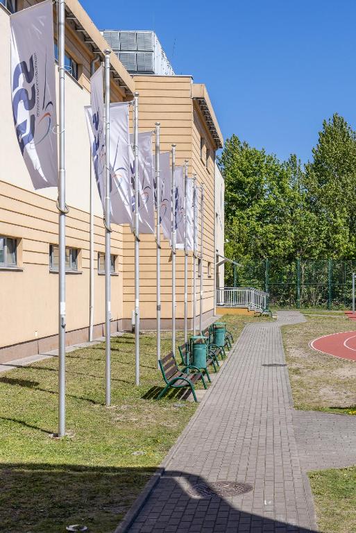 Budova, v ktorej sa hostel nachádza