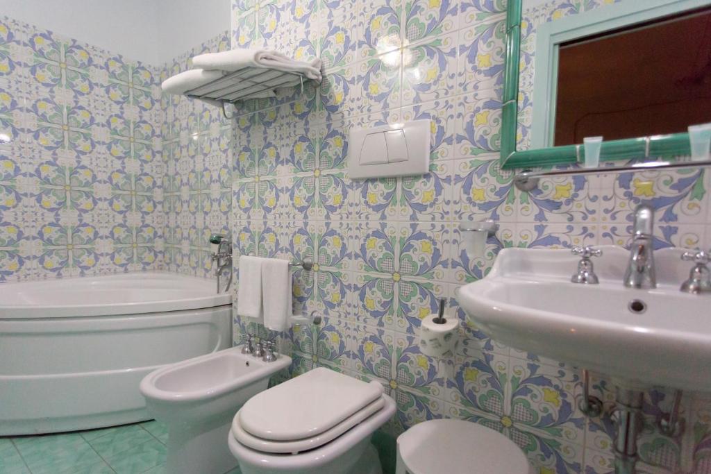 Kupaonica u objektu Fico D'India Relais