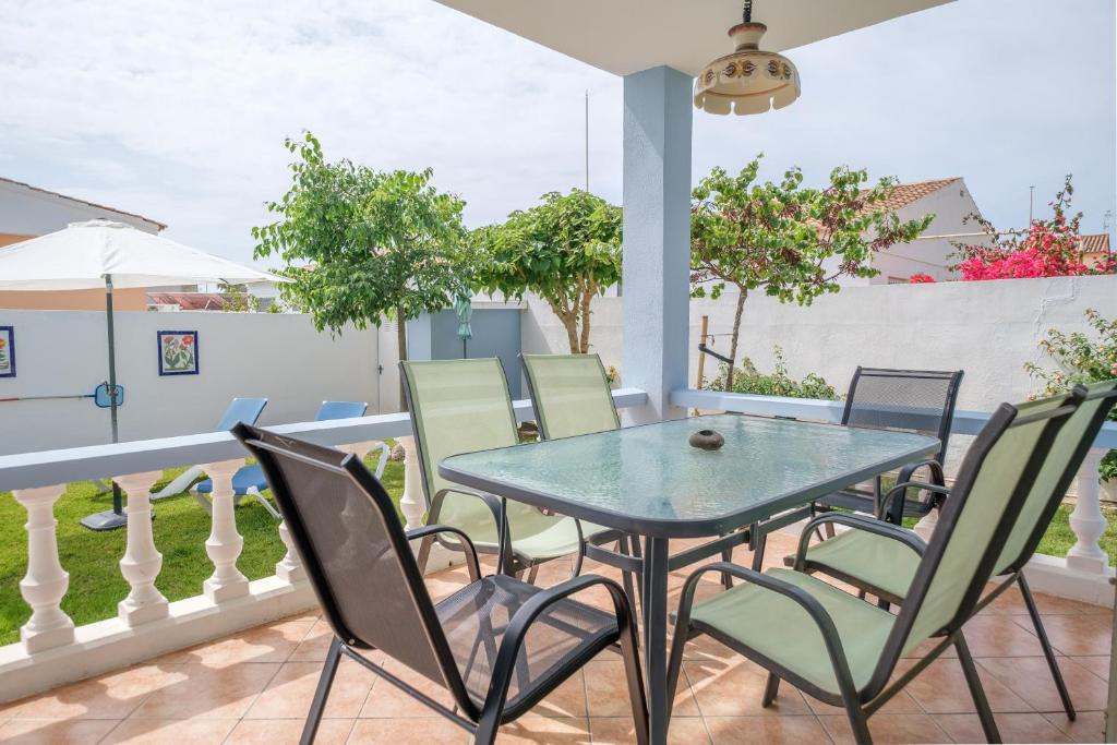 A balcony or terrace at Marblau 4