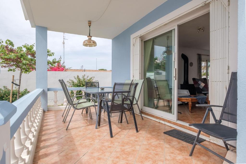 A balcony or terrace at Marblau 4