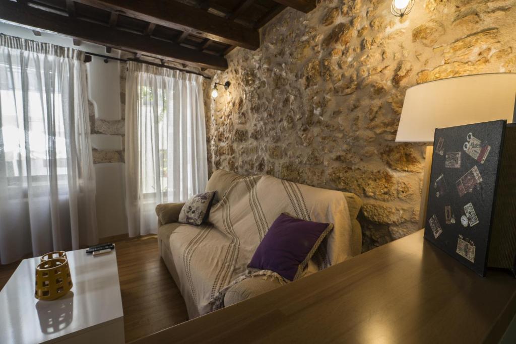 A seating area at Eulogia Casa