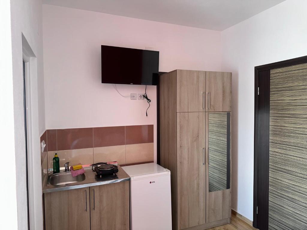 Köök või kööginurk majutusasutuses Apartments Flamida