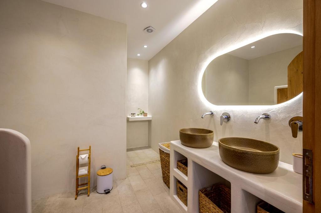 Koupelna v ubytování Euphoria Suites and Spa