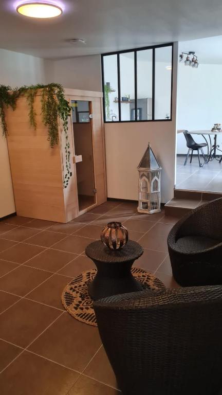 Posezení v ubytování HAPPY SPA