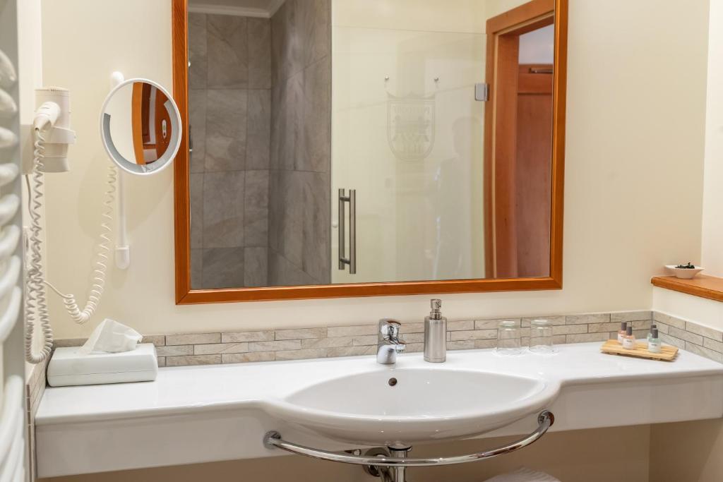 Koupelna v ubytování Genießerhof Haimer - Hotel Garni