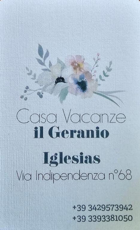 Il Geranio a Iglesias - Ampio Appartamento Panoramico